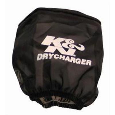 K&N DryCharger Round Straight Filter Wrap (Black) - RB-0900DK